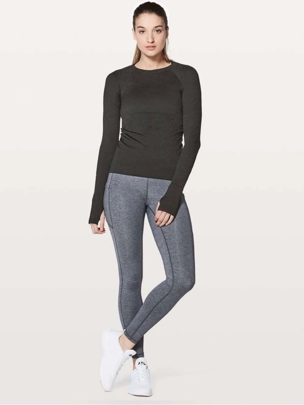 🖤Lululemon Rest Less Pullover Top Black Textured Long Sleeve Size 6 NWOT